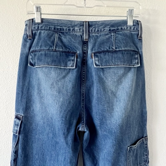 ARITZIA DENIM FORUM 90’s Millie Hi-Rise Cargo Jeans Women's Size 27 - Picture 8 of 15